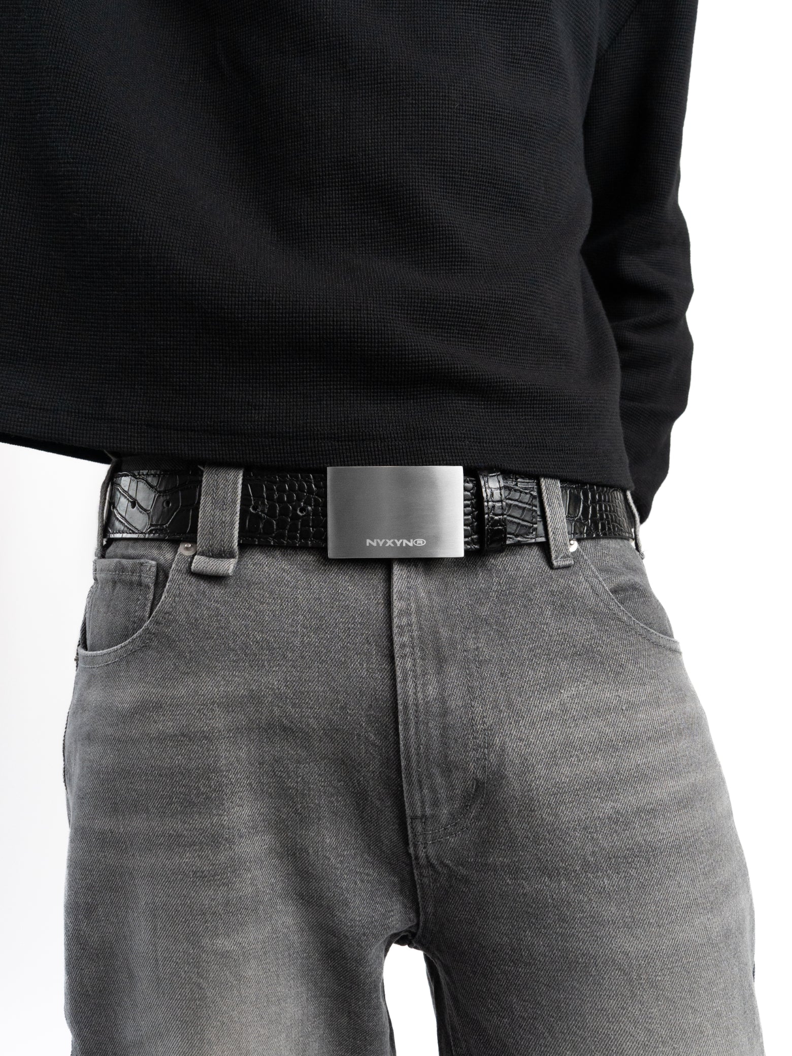 CROCODILE STEEL BELT – NYXYN