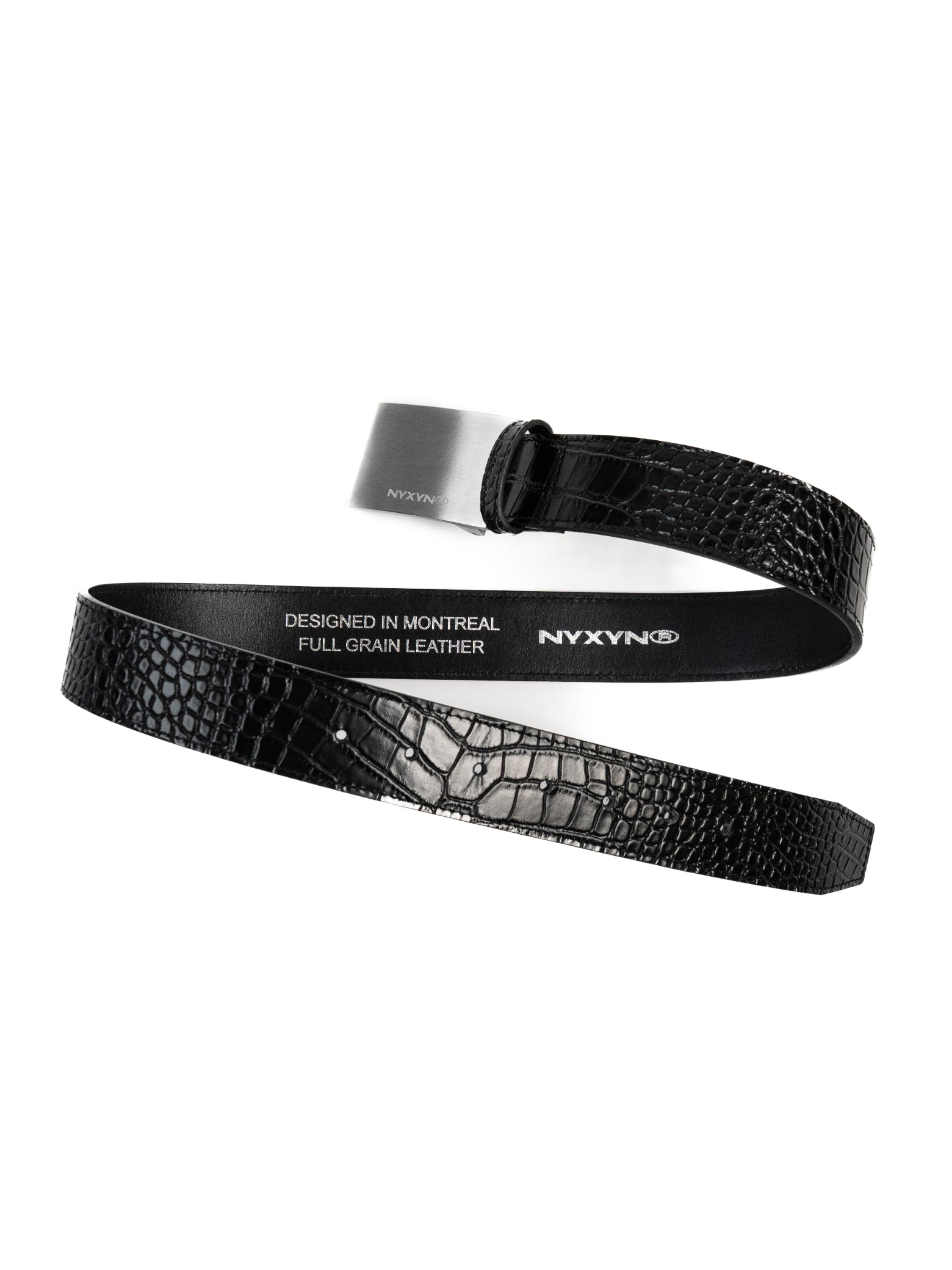 CROCODILE STEEL BELT – NYXYN