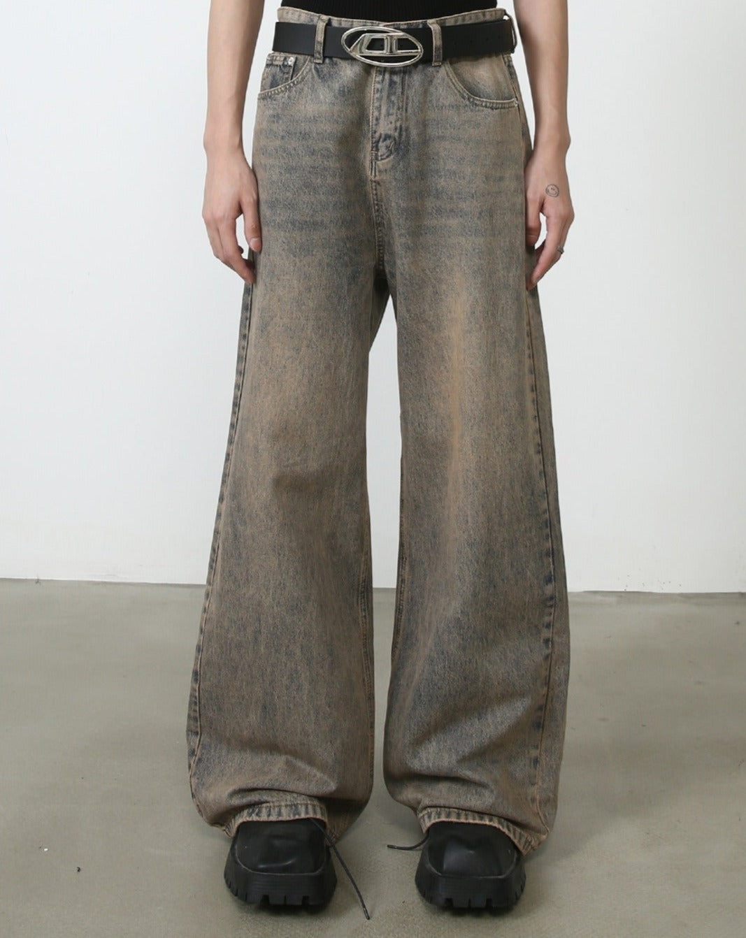 Baggy Rust Jeans