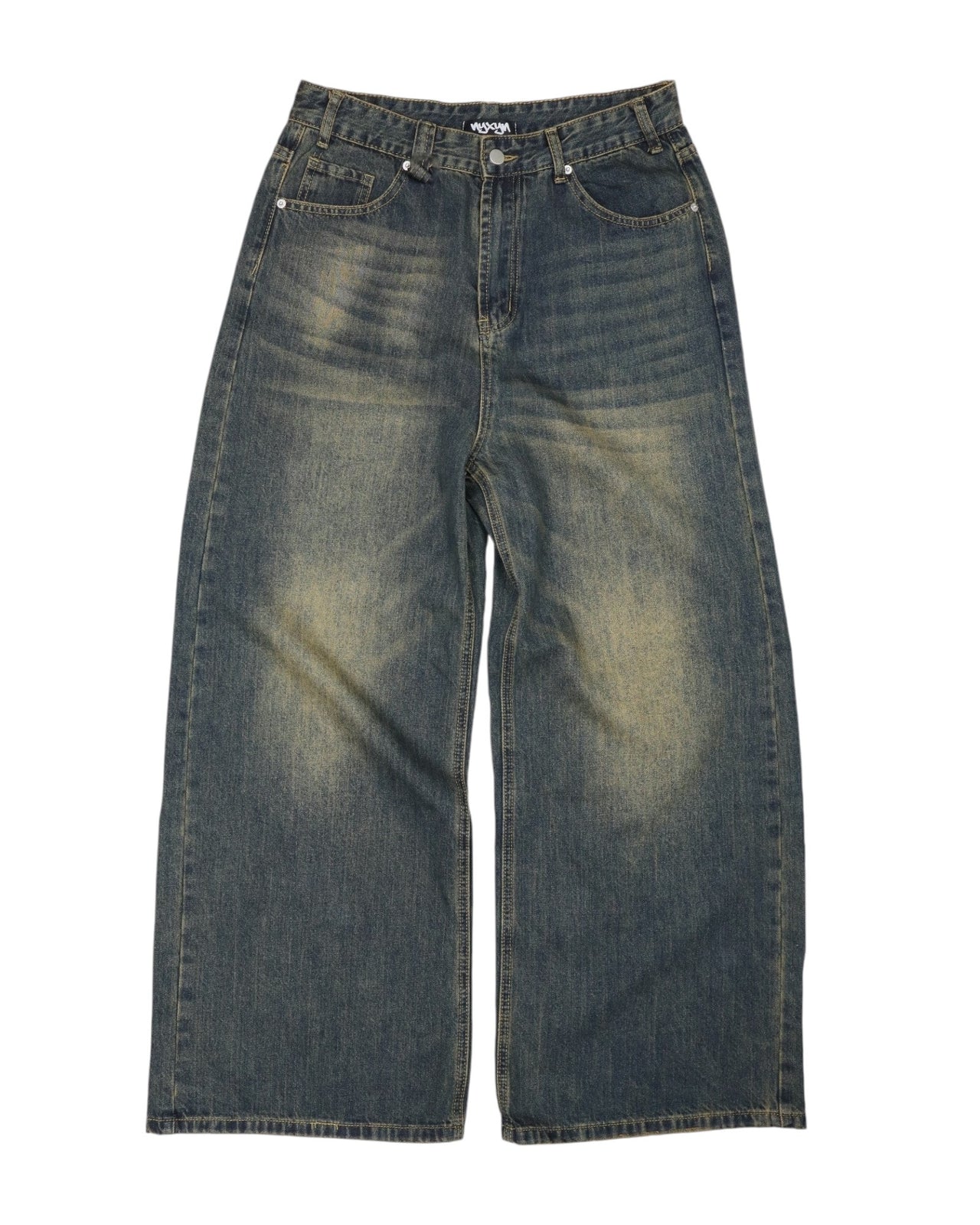 nyxyn® Acid Wash Baggy Jeans