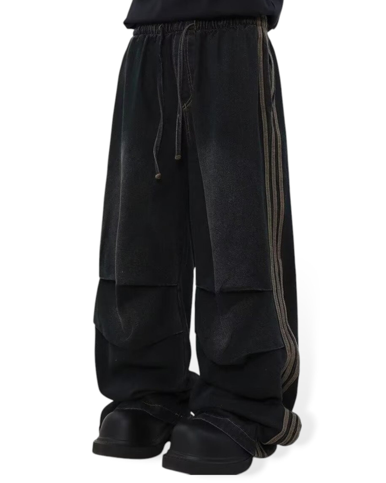 Baggy striped Jeans