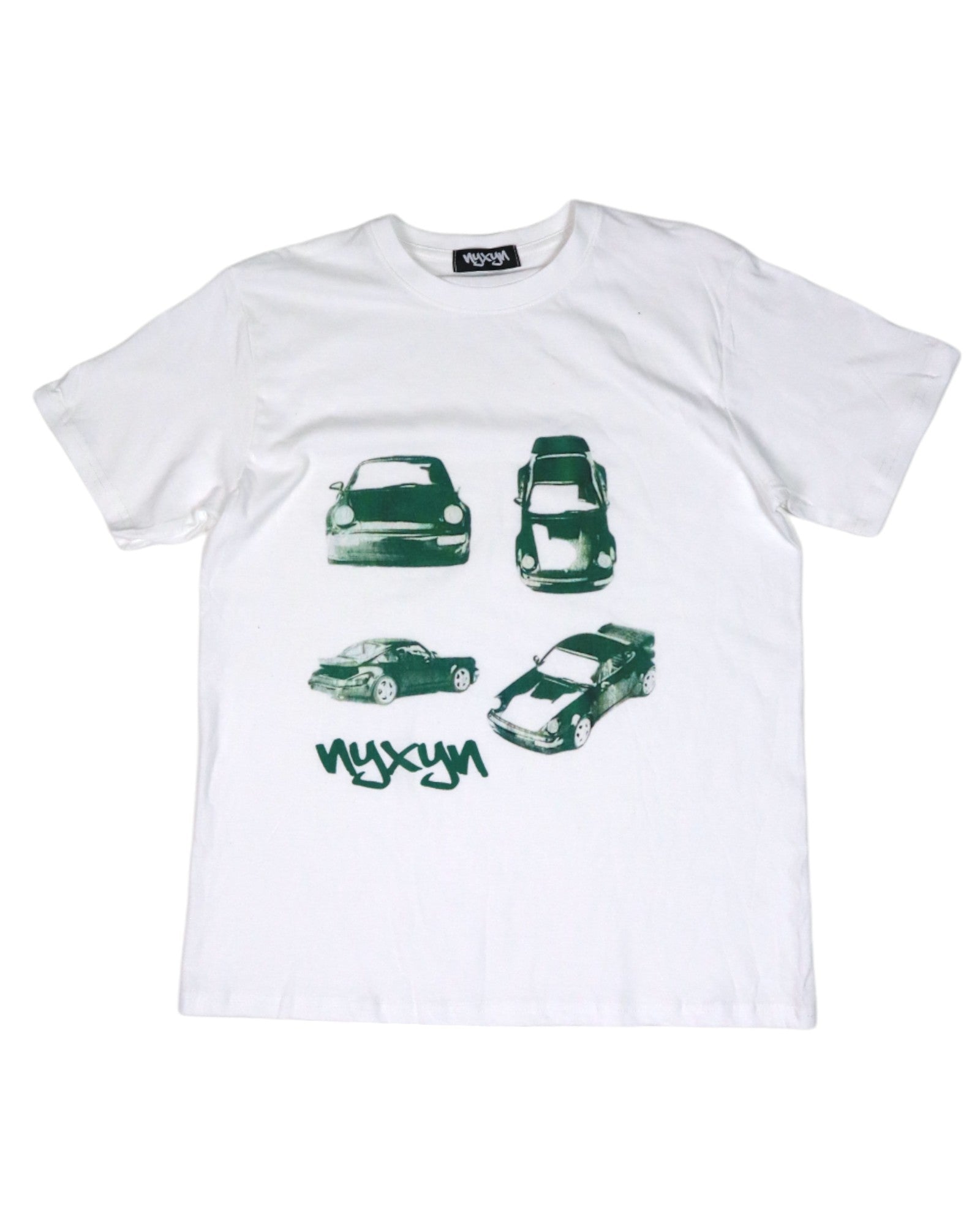 Green car T-shirt