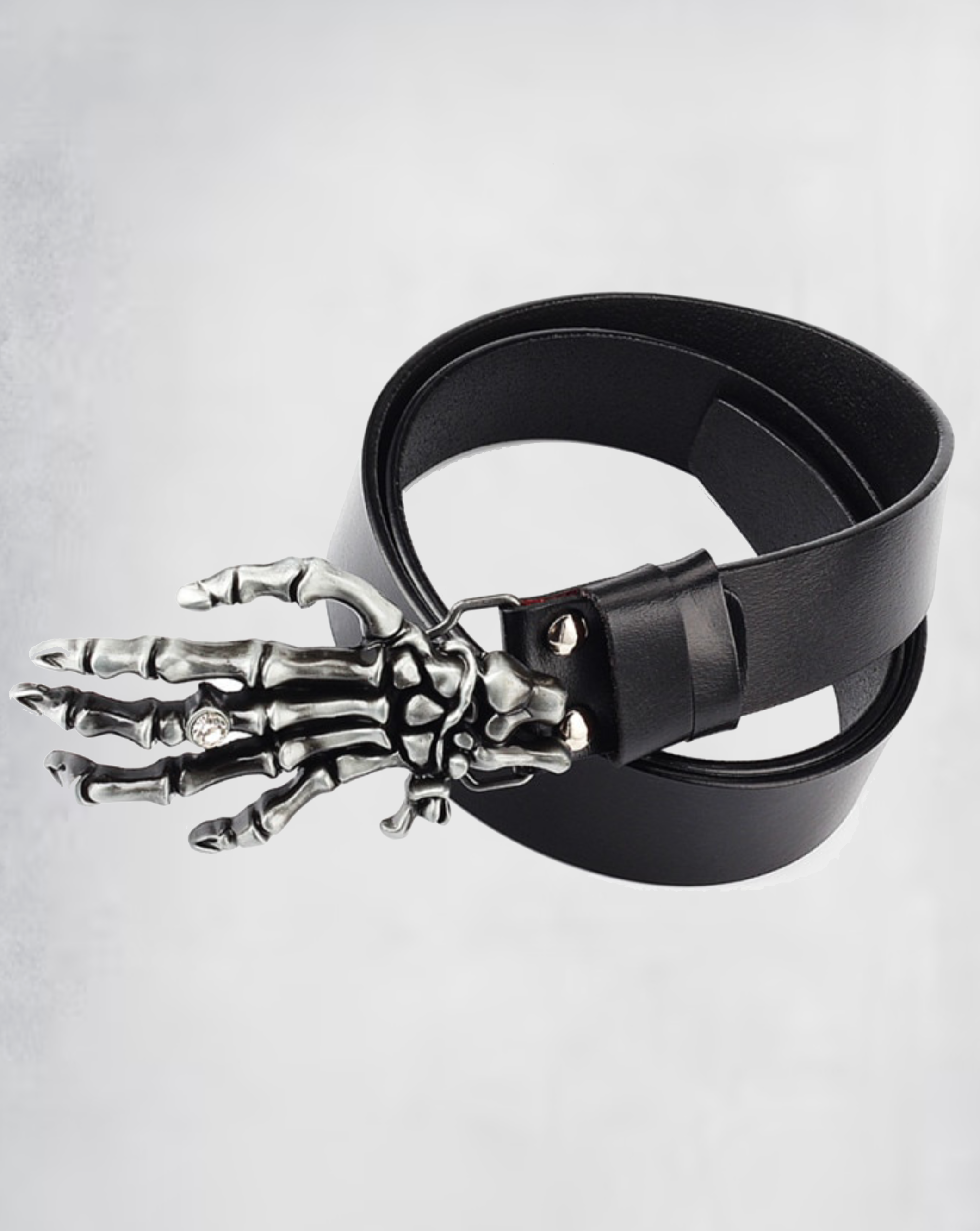 Skeleton hand belt