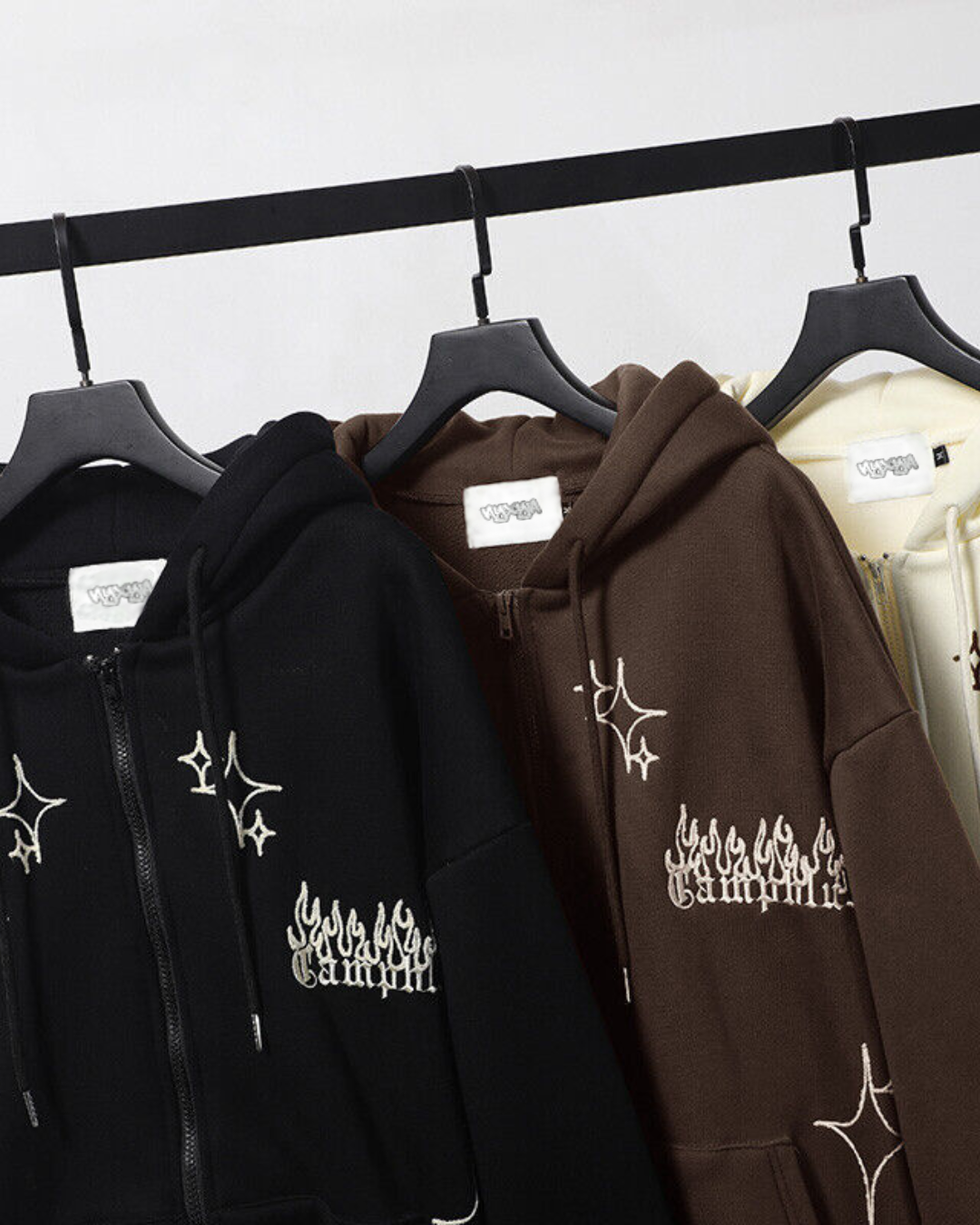 Embroidery Star Hoodie