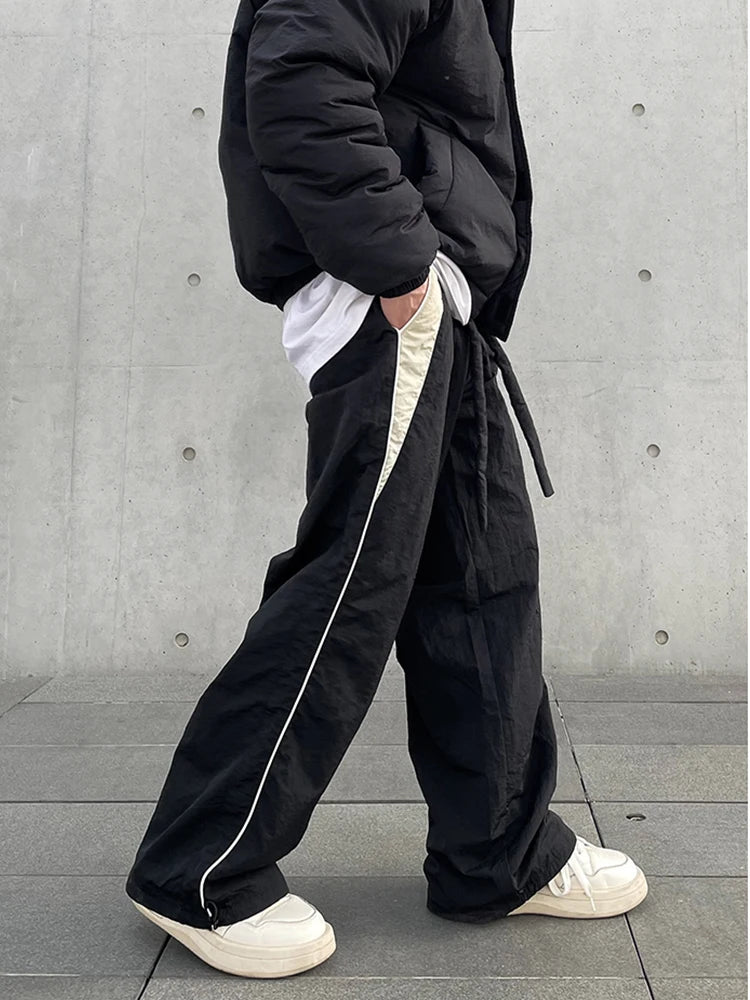 Nylon Track Lined Pants