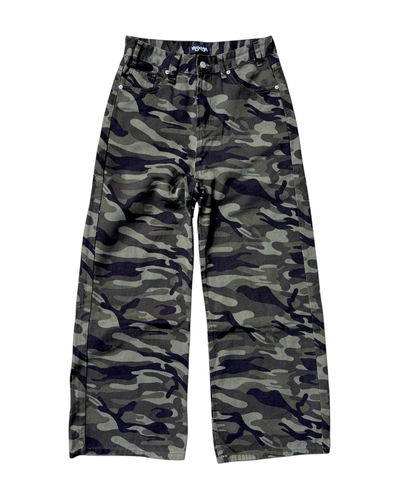 Vaqueros holgados de camuflaje